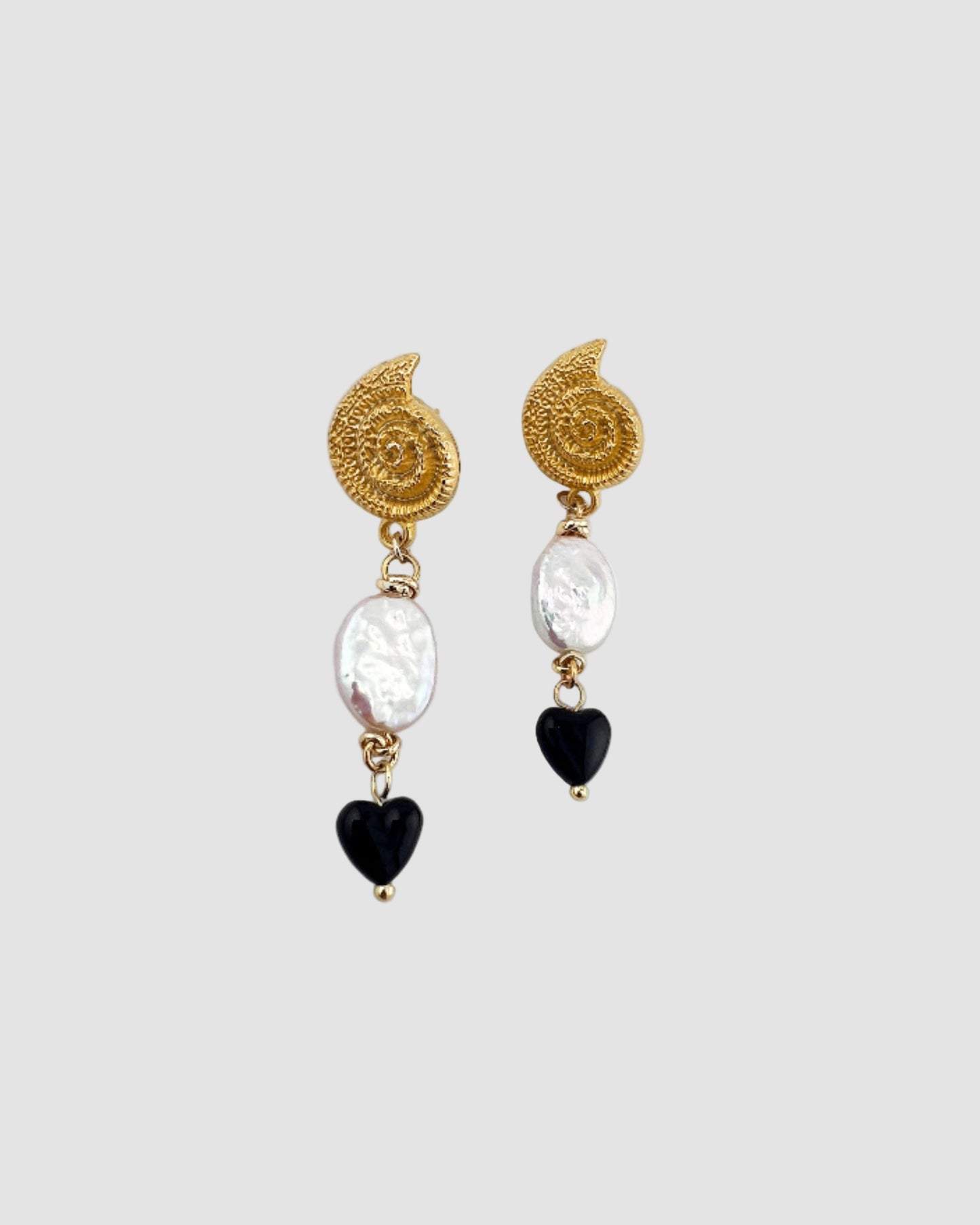 Ammonite Earrings